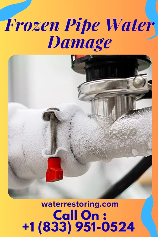 Frozen Pipe Water Damage in Zanesfield, OH